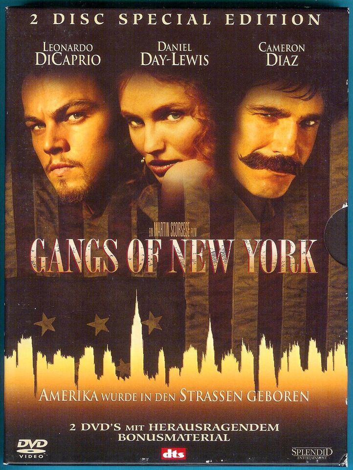 Gangs Of New York (2 DVDs) Leonardo DiCaprio, Cameron Diaz s g Z in Löningen