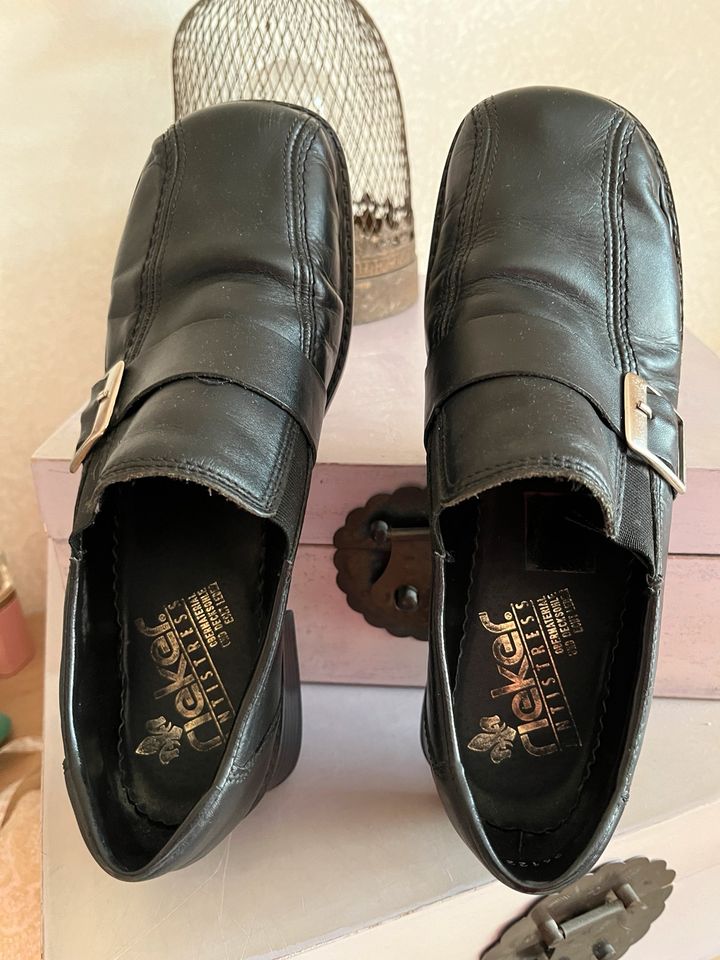 Rieker Schuhe - Loafer - Gr 40 in Ribnitz-Damgarten