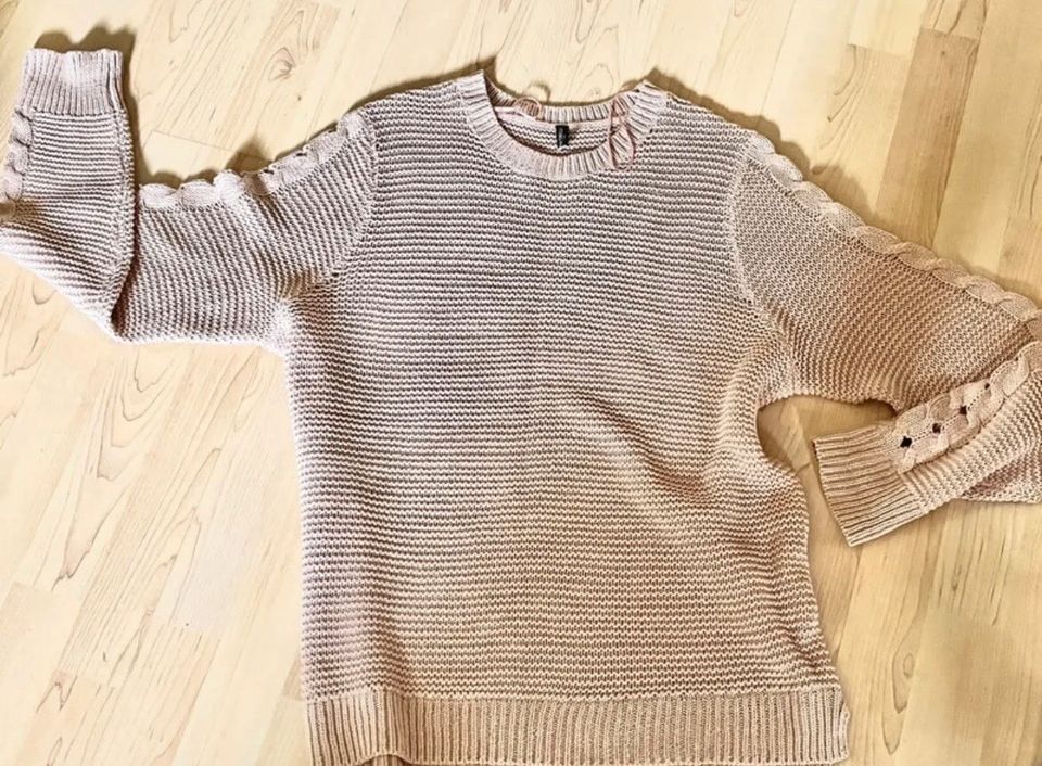 LAURA TORELLI STRICKPULLOVER ROSÉ GR L NEU in Treffurt