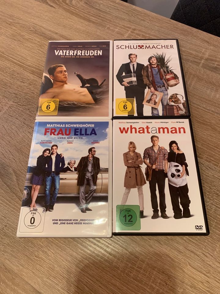 DVD’s 4 Stück in Urmersbach