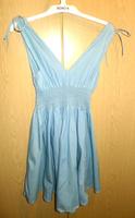 Sommerkleid 34 H&M blau gesmokt, neuwertig Bayern - Coburg Vorschau