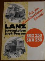 LANZ SKD 250 / SKA 250 Schwingkolben Strohpresse Hessen - Reichelsheim (Wetterau) Vorschau