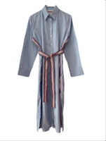 Blaues Hemdblusenkleid von CALIBAN (gek. bei LODENFREY) Gr.42 München - Moosach Vorschau