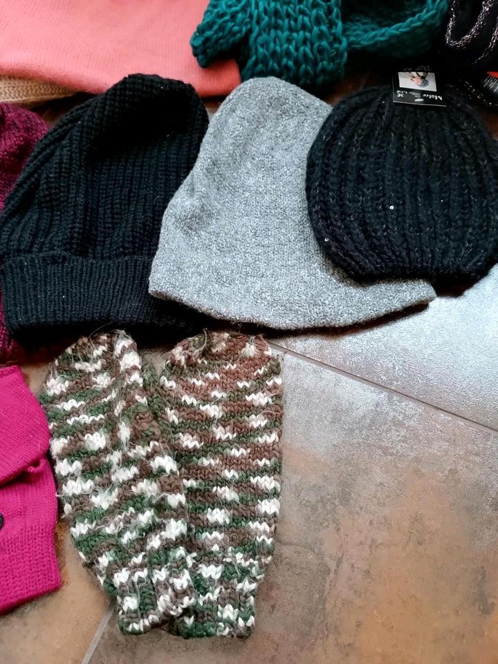 Winter Paket Accessoires Schal Mützen Handschuhe H&M C&A in Kloster Lehnin