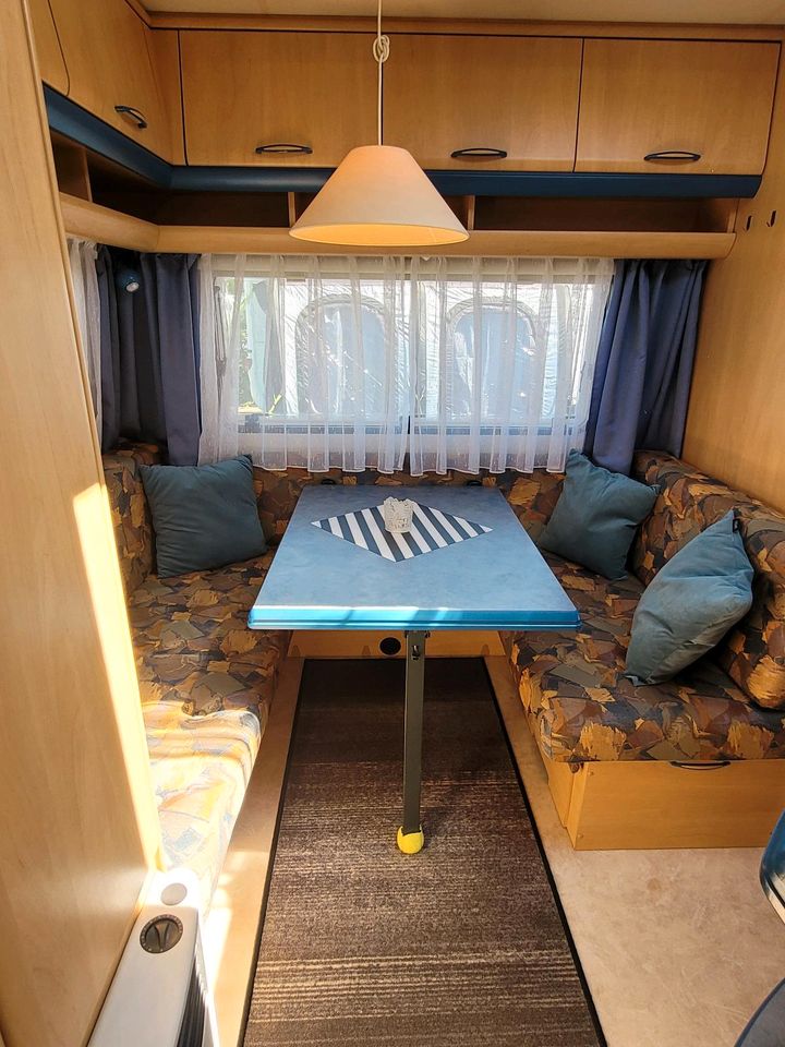 Wohnwagen Hobby 440 SF De Luxe Familie 4 Urlaub Camping Vorzelt in Schneverdingen