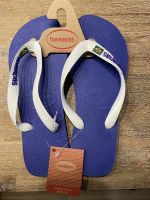 Havaianas Flip Flops Zehentrenner Sandalen, blau weiß, 37/38, neu Schleswig-Holstein - Tangstedt  Vorschau