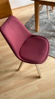 Esstisch Stühle 4x in der Farbe Bordeaux Bayern - Kempten Vorschau