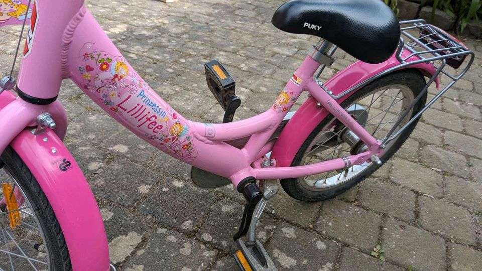 Puky Kinderfahrrad 16" Zoll Prinzessin Lillifee rosa in Mönchengladbach