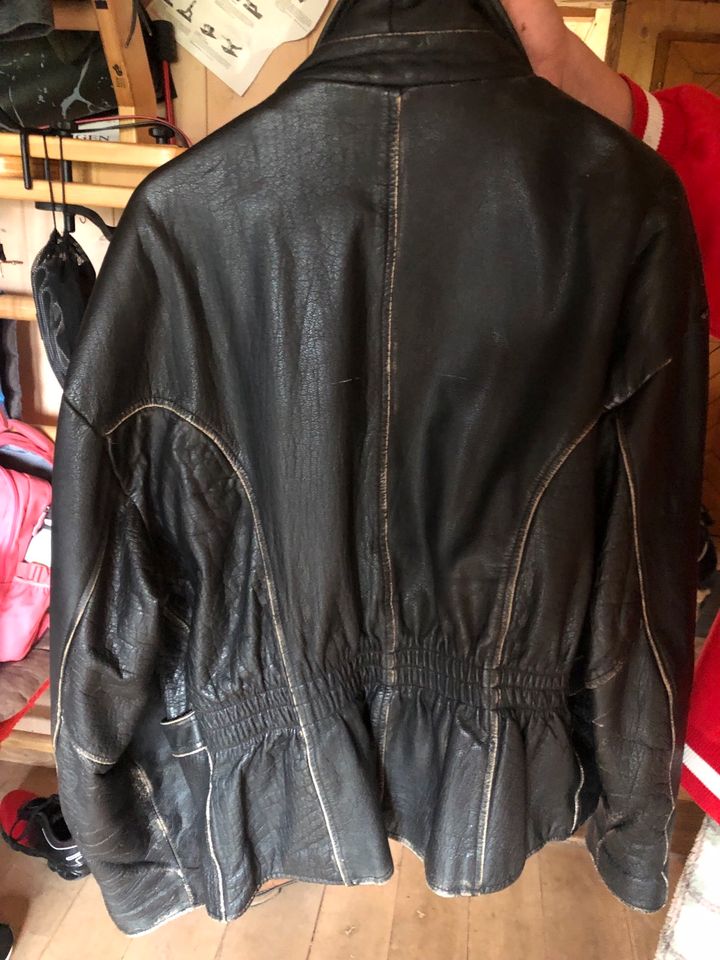 Tolle Bikerjacke vintage xxl Motorrad in Geltendorf