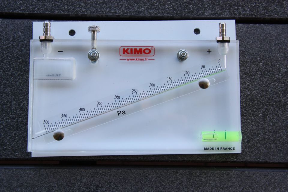 KIMO Schrägrohrmanometer Serie MG 0-500 Pa neu unbenutzt in Billerbeck