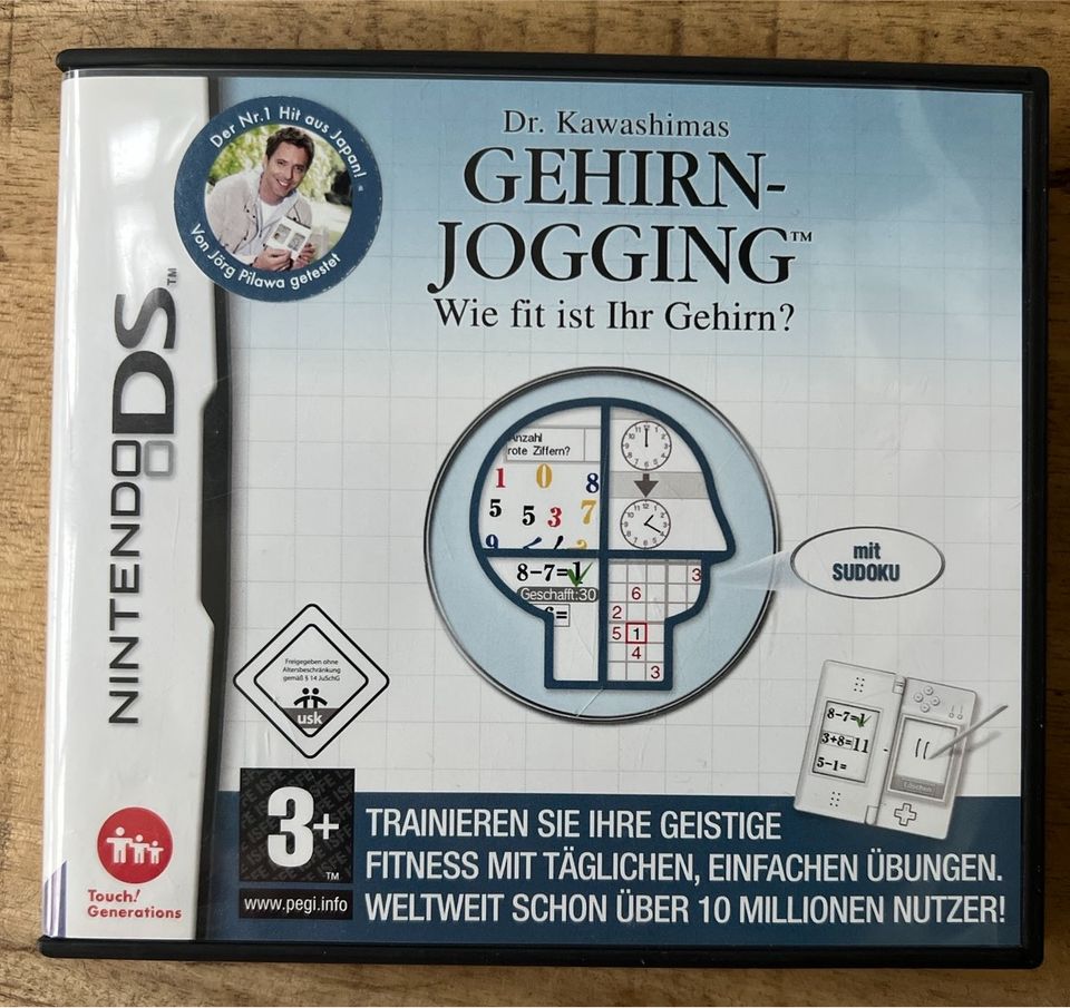Nintendo DS Spiel Gehirnjogging in Schafflund