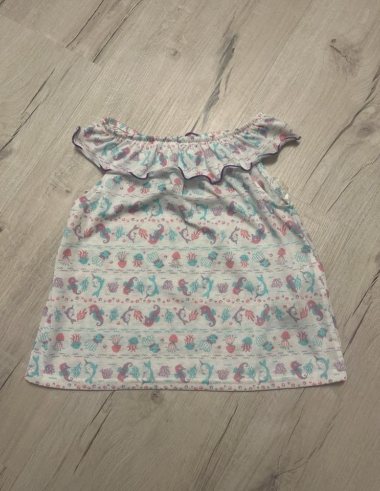 T-Shirt für Mädchen, weiß, Gr.: 122 * Seepferdchen * 2,50€ in Köln