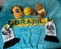 Fußball Brasilien Set, Nike Ball, Cap, Fußball Schal WM, Tasse Bayern - Erlangen Vorschau