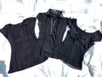 3 schwarze T-Shirts Größe 36/38 ab 3€ Niedersachsen - Rosengarten Vorschau