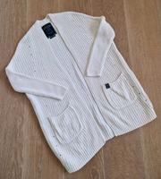 SUPERDRY Sommer Cardigan Gr.XS Gr.34 36 weiß Grobstrick Jacke nwt Stuttgart - Sillenbuch Vorschau