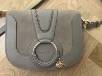 SEE BY CHLOÉ Hana Crossbody Suede Smooth Motty Grey München - Trudering-Riem Vorschau