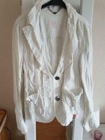 Esprit EDC weiße Sommer Jacke, Größe M, 38; Blazer Knöpfe Hessen - Ranstadt Vorschau