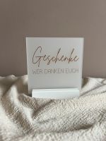 Verleih ♥️ Acrylschild | Geschenke | Schild Geschenketisch Niedersachsen - Westerstede Vorschau