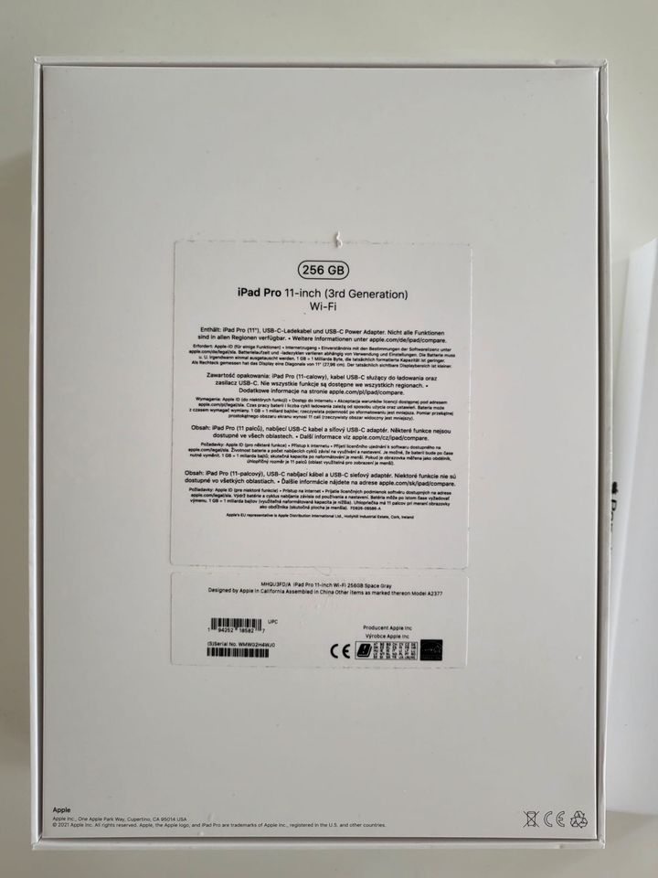 iPad Pro 11’ 3. Generation mit Apple Pencil und Bildschirmschutz in Nürnberg (Mittelfr)