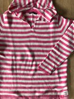 Cecil Streifen Hoody Kapuzen Pullover rosa weiß  Gr. L Baumwolle Niedersachsen - Bassum Vorschau