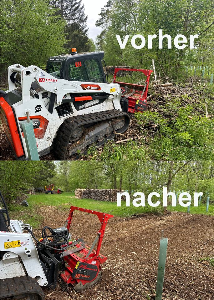 Forstmulcher Mulcher, Rodung, Gestrüppmulcher, Häcksler mieten in Heimertingen