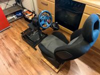 Logitech g29 Lenkrad mit H-shifter, Gestell und Sitz Nordrhein-Westfalen - Stolberg (Rhld) Vorschau