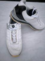 K-Swiss in Weiss Leder Gr.43 Sachsen-Anhalt - Aschersleben Vorschau
