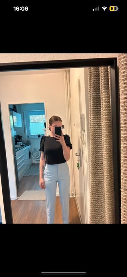 Hellblaue Anzugshose Slacks ZARA NEU Babyblau XS Edel Uni in Berlin