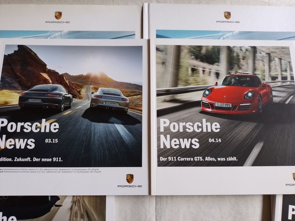 Porsche News - Prospekte, Kataloge - Carrera, 911, Cayman, Boxter in Bremen