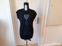 neuwertig T-Shirt Shirt Street One schwarz Größe 36 Herz Baden-Württemberg - Balingen Vorschau
