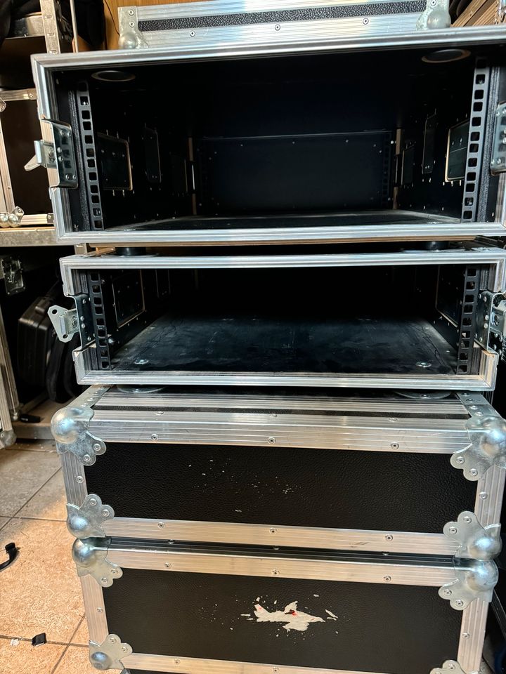 4x Flightcase 19“ DoubleDoor 75cm tief Case Server 3HE 4HE Dimmer in Berlin