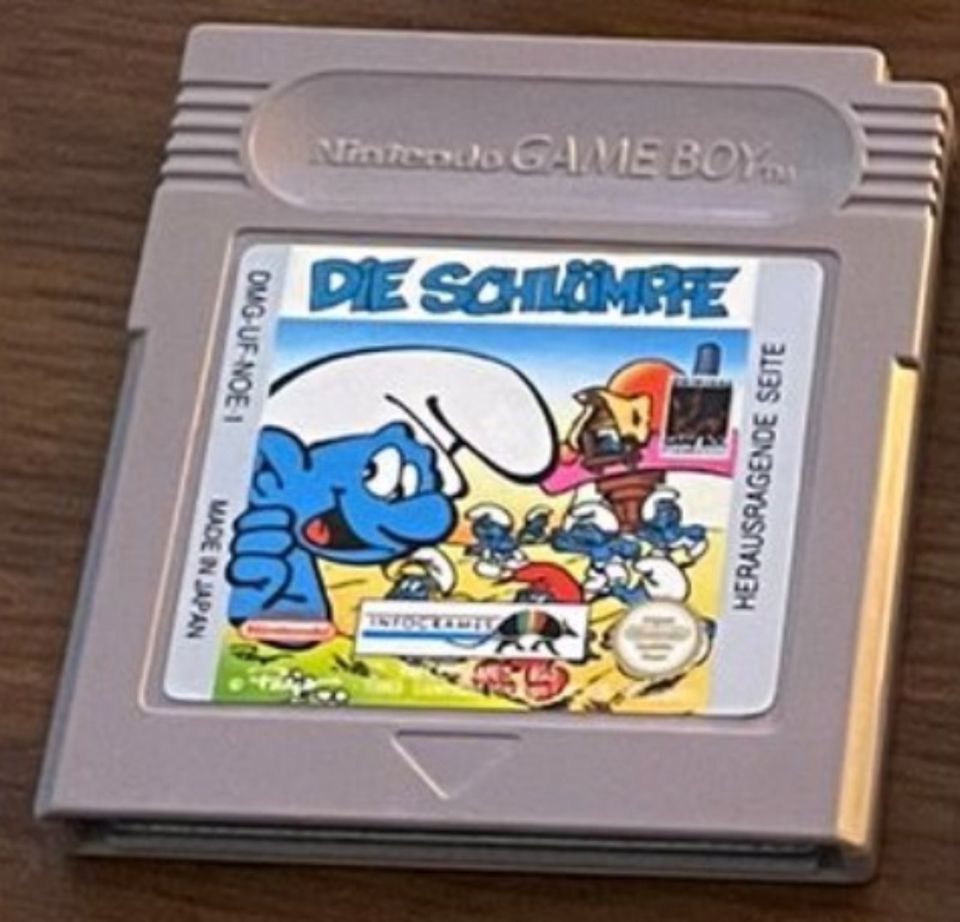 Die Schlümpfe für Nintendo Gameboy in Wertheim