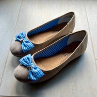 Tamaris Ballerinas Größe 39 Trachtenlook Oktoberfest Hessen - Hünfeld Vorschau