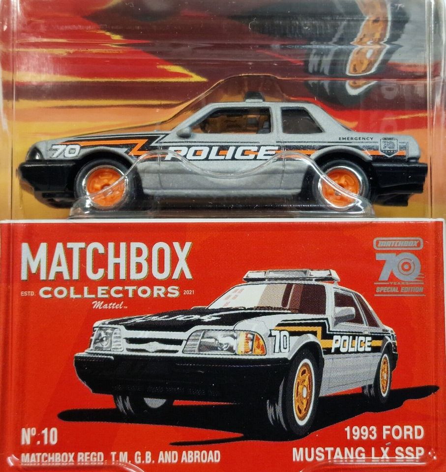 MATCHBOX COLLECTORS 2023 ´93 FORD MUSTANG LX SSP SPECIAL EDITION in Rödental