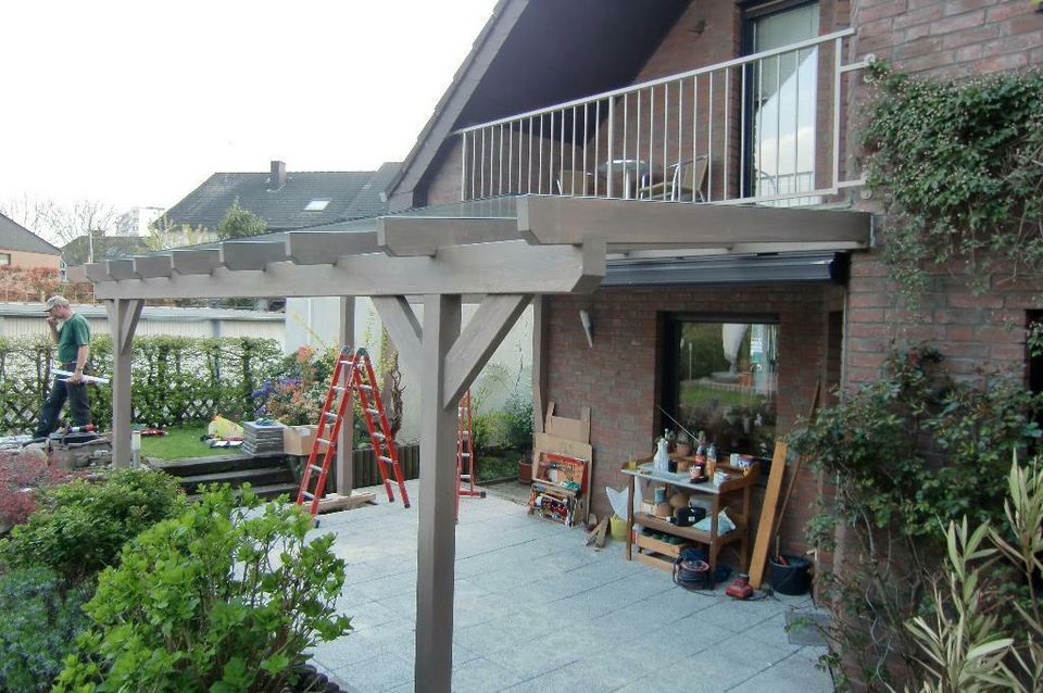 Terassendach Carport Terassenüberdachung Glas Dach nach Maß in Grevenbroich