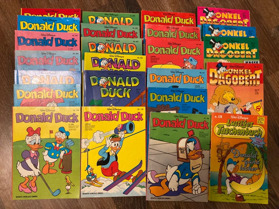 24 Comics Dagobert Duck Donald Duck Disney Limit Sammelstücke in Borna