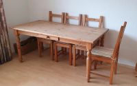 Esstisch mit 4 Stühlen Holz Nordrhein-Westfalen - Lüdenscheid Vorschau