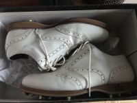 LAMBDA, Luxus Golfschuhe, Handmade,  Gr. 38, weiß Bayern - Bad Abbach Vorschau