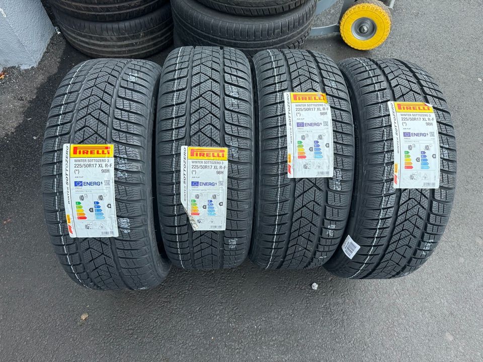 225/50R/17 98H Pirelli Winter Sottozero3 * RSC  ink.Montage NEU in Aschaffenburg