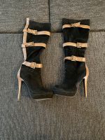 Schwarze Highheelstiefel Sachsen - Großweitzschen Vorschau