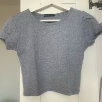 Tshirt,Shirt,Top,grau,Brandy Melville,one size,S,Kleidung,Basics Leipzig - Eutritzsch Vorschau