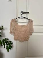 H&M Volants Organza Tüll Rüschen Bluse Shirt Rose Nordrhein-Westfalen - Hamm Vorschau