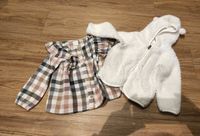 Bluse und Teddyjacke Größe 80 Jacke Baby Mädchen Thüringen - Floh-Seligenthal-Kleinschmalkalden Vorschau