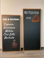 Menütafel Kreidetafel Kundenstopper Restaurant Cafe Pizza Döner Nordrhein-Westfalen - Troisdorf Vorschau