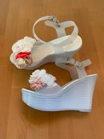 Gummi rubber Latex High Heels Pump Sandaletten Sandalen Blume 38 Dresden - Striesen-Ost Vorschau