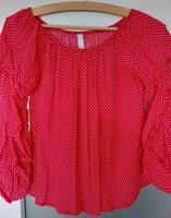 AMISU BLUSE, ROT WEISS PUNKTE, GR. M  38, NEU Nordrhein-Westfalen - Marl Vorschau