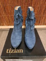 Stiefelette blau Gr. 42 Tizian Nordrhein-Westfalen - Lichtenau Vorschau