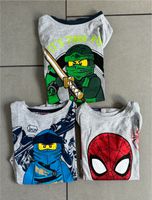 Set Langarmshirts Gr. 122 (Lego Ninjago, Spiderman) Brandenburg - Neuenhagen Vorschau