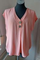 LASCANA Schlupfbluse, Viskose, peach,  Gr. 44 Sachsen - Werdau Vorschau