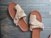 Sandalen braun beige 39 casual chic Dortmund - Hombruch Vorschau